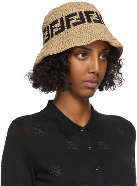 fendi hat women|fendi beach hat.